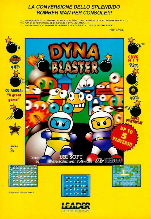 Dynablaster (C64) - 1991 Ubisoft - GTW64